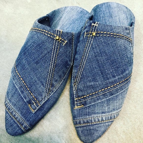 BABOUCHE DJEAN DENIM - Picture 1 of 6